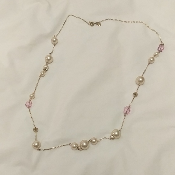 J. Crew Jewelry - JCrew Pearl and Crystal Necklace